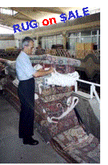 Ata the owner of rug on sale, online and off line.